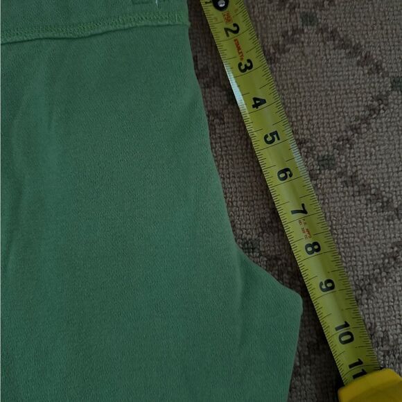 Abercrombie kids bright green sweat shorts with drawsreing waist XL - Picture 10 of 13
